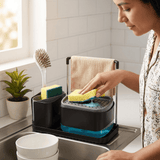Dispensador de Jabón 2 en 1 con Organizador | GamuShop Colombia